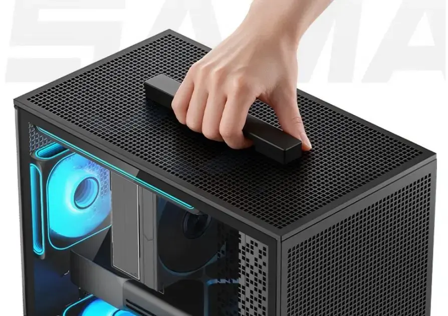 SAMA Q32 PC case with mesh design