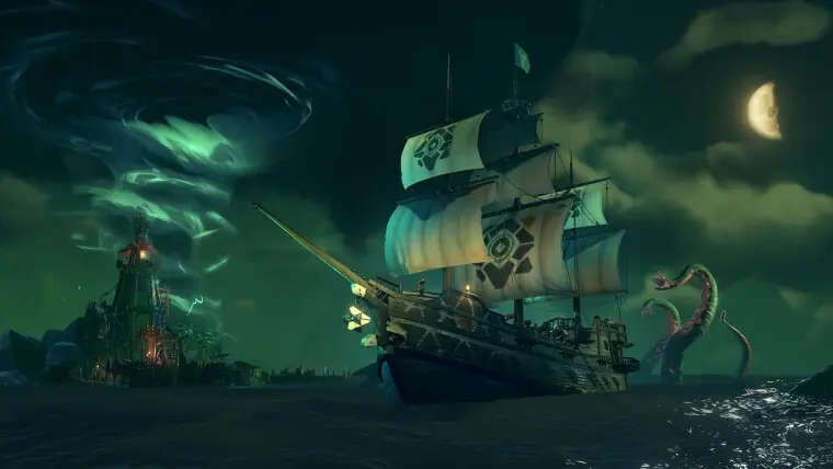 Sea of Thieves install size cut by half, saving 60GB of storage