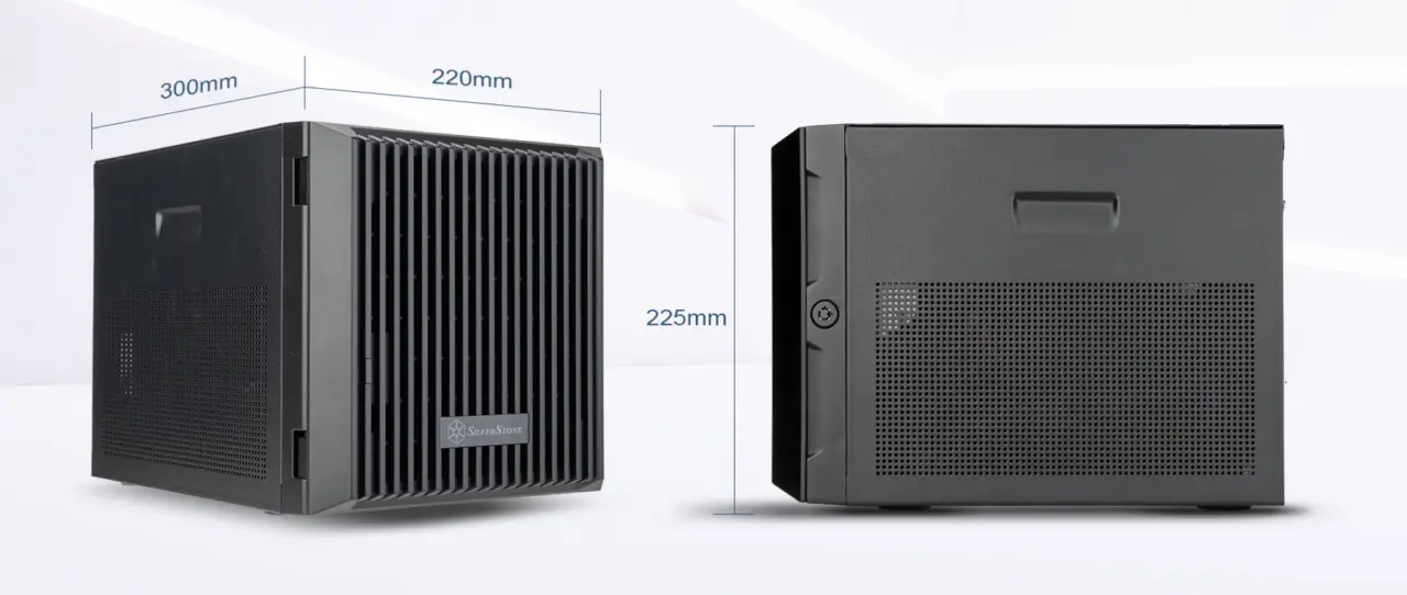 SilverStone CS340 chassis offers four 3-mode hot-swap drive bays for compact NAS builds