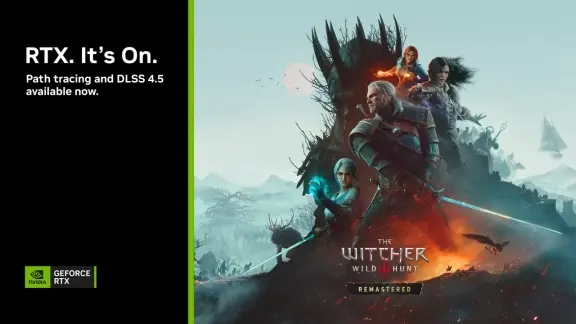 The Witcher 3 Remaster Adds Path Tracing and DLSS 4.5 in Free PC Update