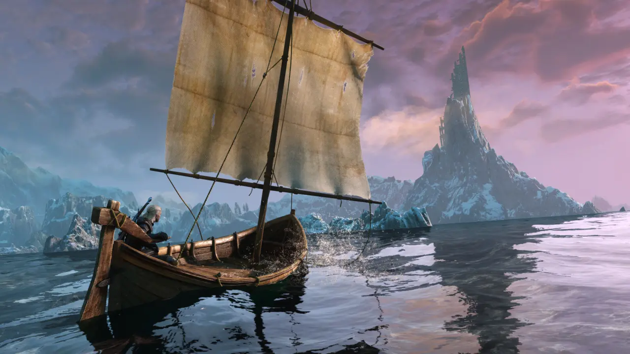 The Witcher 3 Remastered mod auto-switches ray tracing and upscaling as you move between regions
