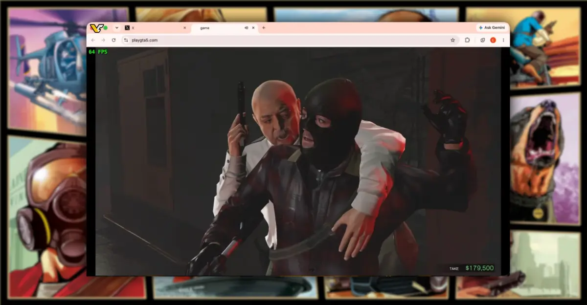 Unofficial Project Runs Grand Theft Auto V Locally in Web Browser