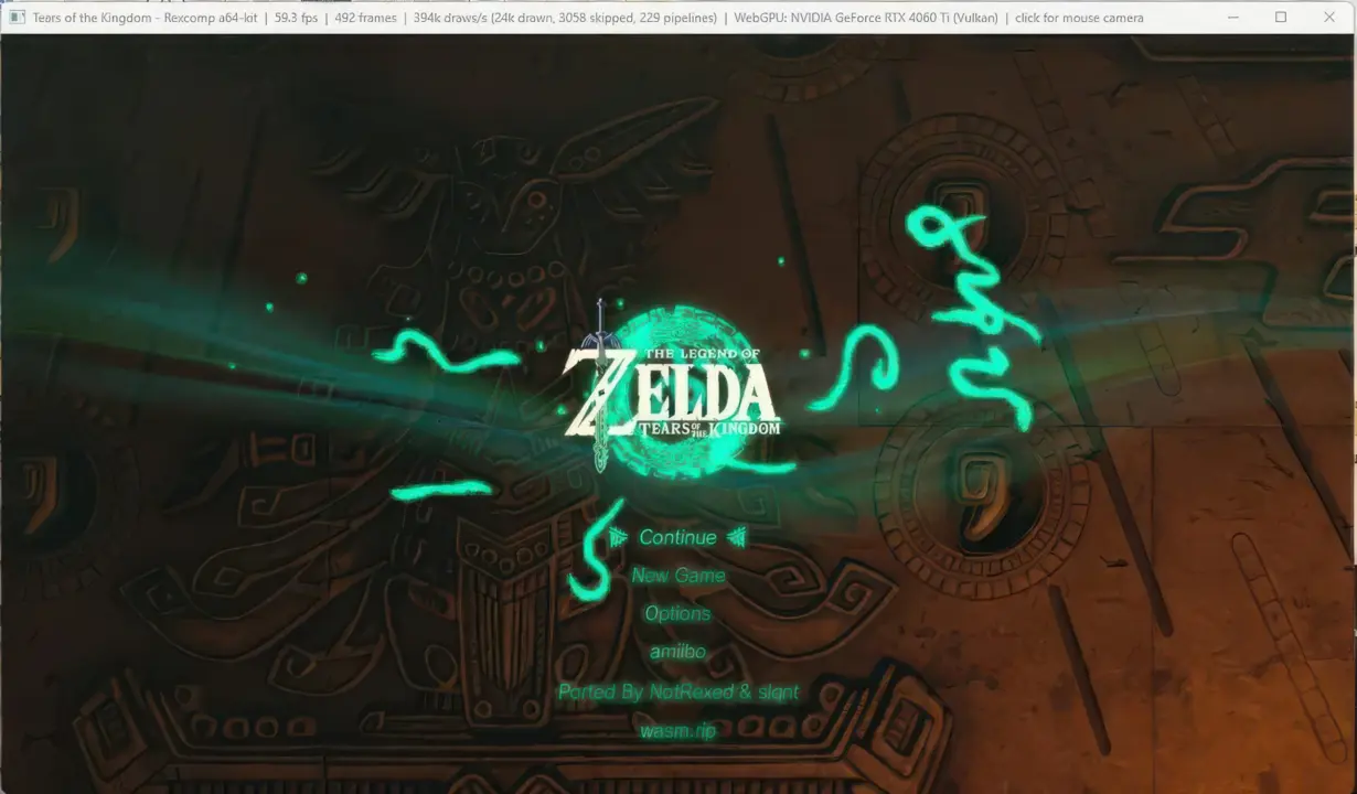 Unofficial Zelda: Tears of the Kingdom PC port runs sluggish on RTX 4060 Ti, modder estimates 2-4 week release