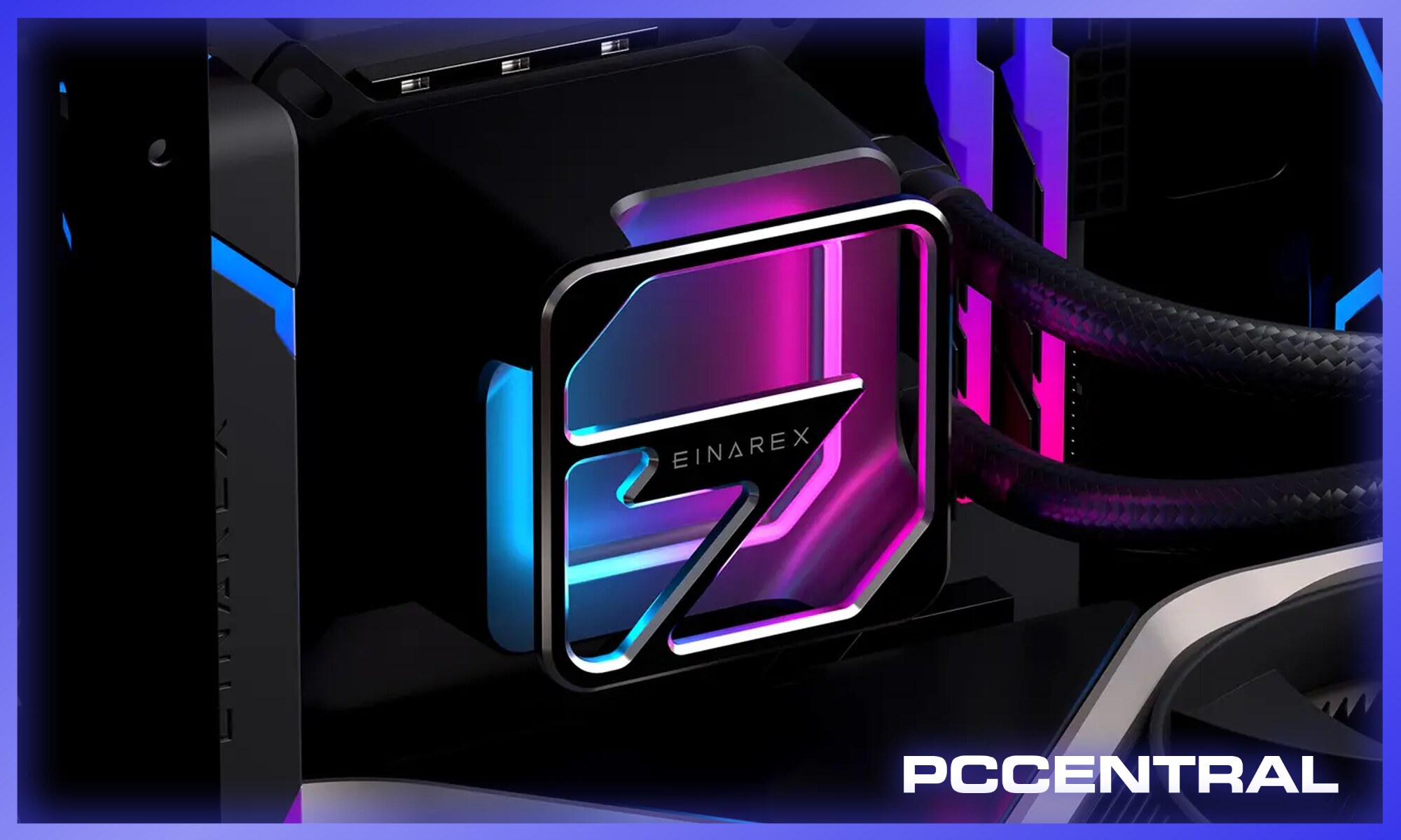 EINAREX HALOX AIO Cooler Launches With Hollow 3D ARGB Lighting