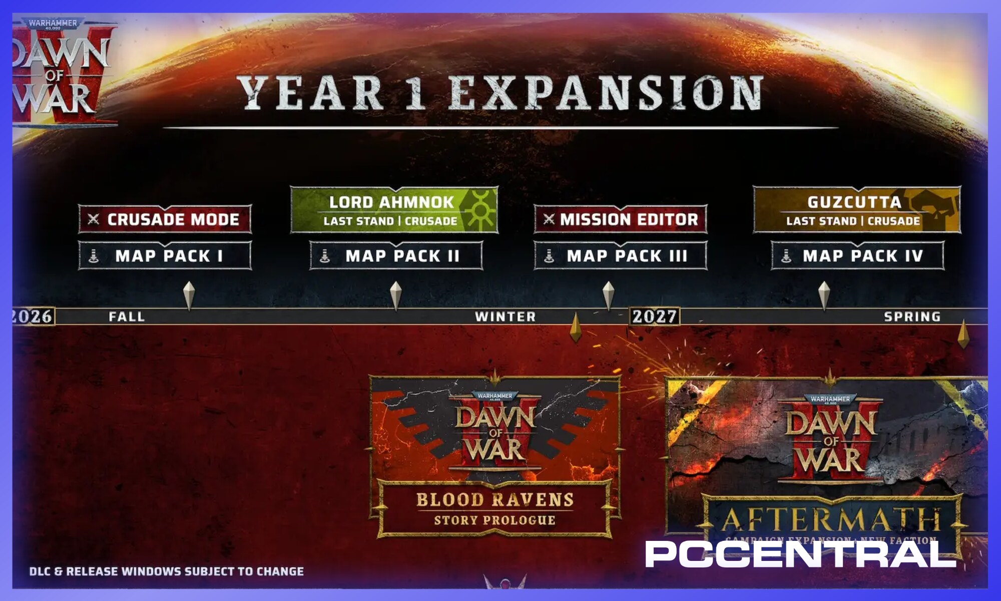 Warhammer 40K Dawn of War IV Launches September 17 2026 on PC