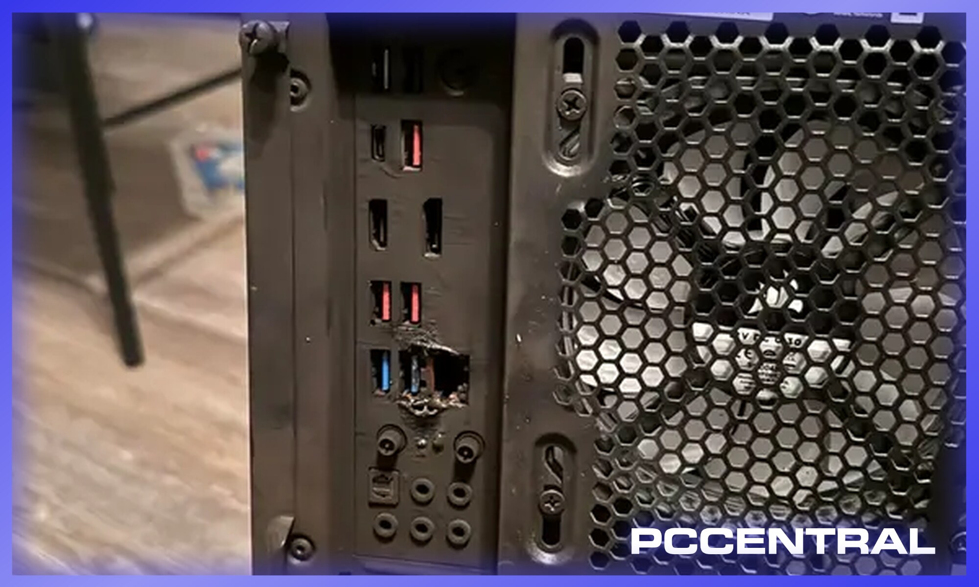 Lightning Strikes PC via Ethernet Cable: Router and Motherboard Destroyed