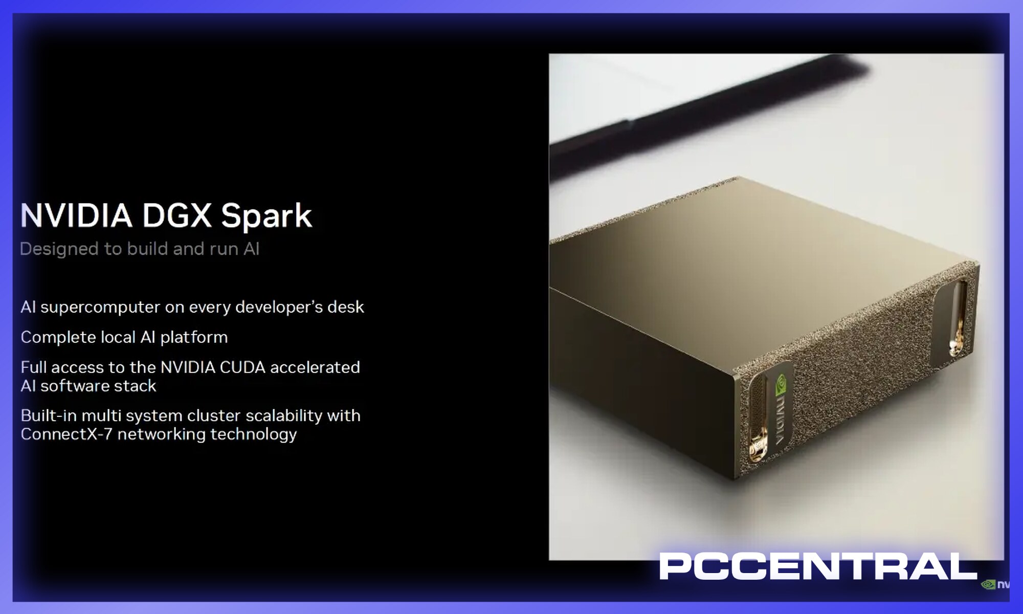 Mini Gaming Computer Using Nvidia NVIDIA DGX Spark 64GB officially launches at $4,999 for local AI inference